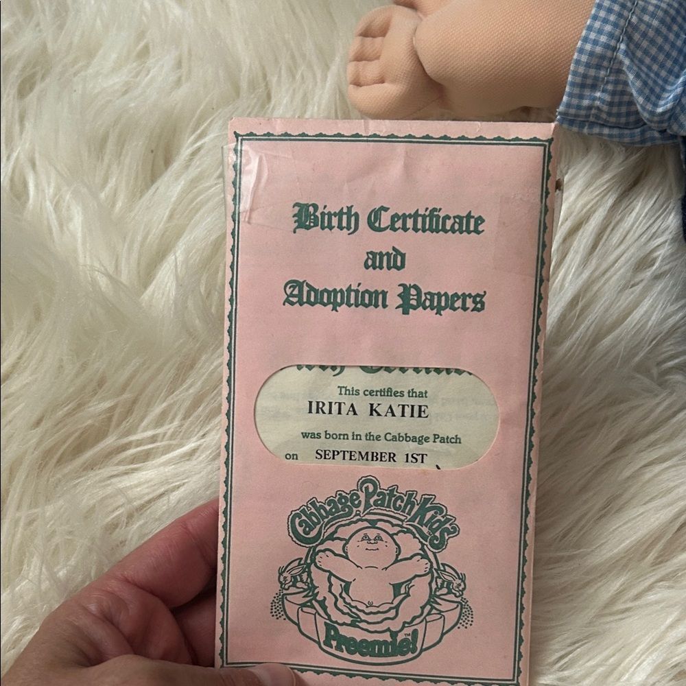 Vintage cabbage patch doll - Picture 5 of 9